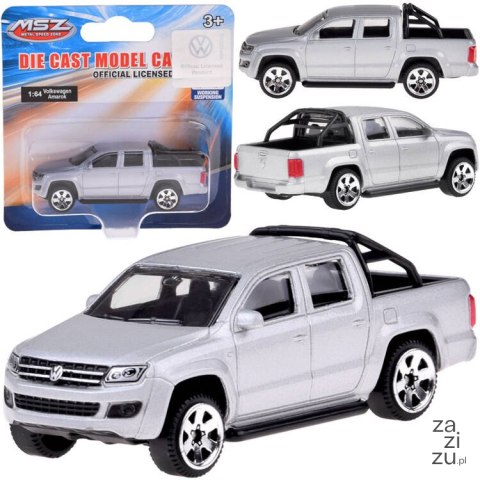 Metalowe autko licencjonowane Volkswagen Amarok 1:64 resorówka ZA5060