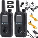 Krótkofalówki walkie talkie baofeng bf-t17 radiotelefon zestaw latarka 2szt