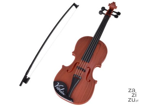 Plastikowe skrzypce ze smyczkiem zabawka dla dziecka 42 cm IN0174 CI Plastikowe skrzypce ze smyczkiem zabawka dla dziecka 42 cm IN0174 CI