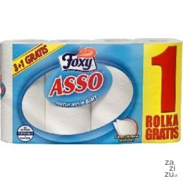 Ręcznik papierowy Foxy Asso 3 rolki +1 GRATIS