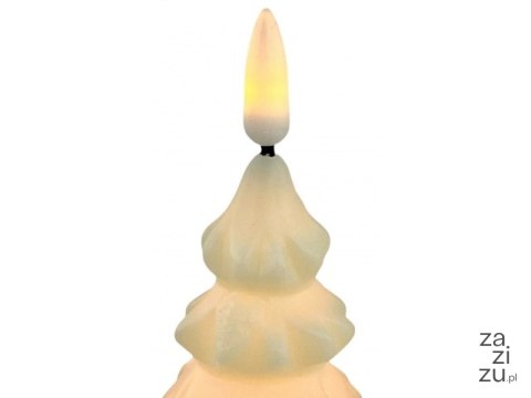 Świeczka led choinka imitacja wosku - 12cm 7309 Świeczka led choinka imitacja wosku - 12cm 7309