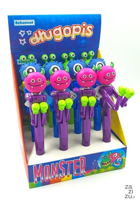 Długopis boksujący Monster 12szt. | 3503 Długopis boksujący Monster 12szt. | 3503