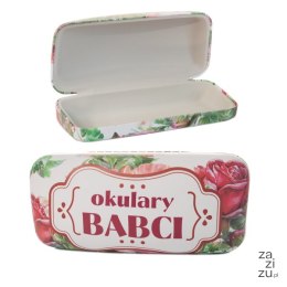 Etui na okulary dla Babci z napisem OKULARY BABCI