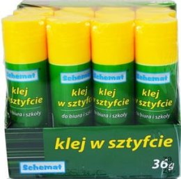 Klej w sztyfcie 12szt. 36g | 3571