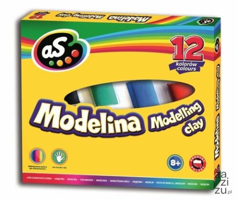 Modelina 12 kolorów AS 11g