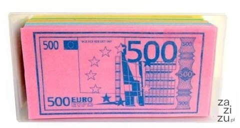 Opłatek papier jadalny banknoty EURO 200szt