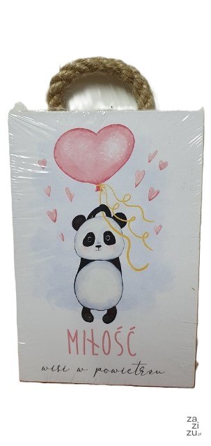 Tabliczka / obraz do zawieszenia 10 x 15 MIŁOŚĆ....