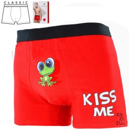 Bokserki Walentynkowe Kiss Me rozmiar XXL | MBX600-347