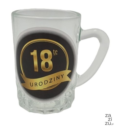 Kufelek mały 50ml - 18 urodziny