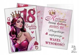 Karnet 18-nastka Urodziny Królowej 164