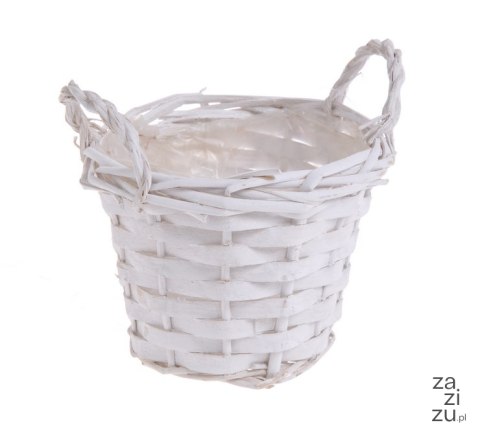 Koszyk 13 x 10cm. Biały 42CAN15-201S_W Koszyk 13 x 10cm. Biały 42CAN15-201S_W