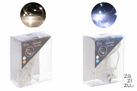 Girlanda świetlna druciki 50LED mix ciepłe i zimne światło Girlanda świetlna druciki 50LED mix ciepłe i zimne światło