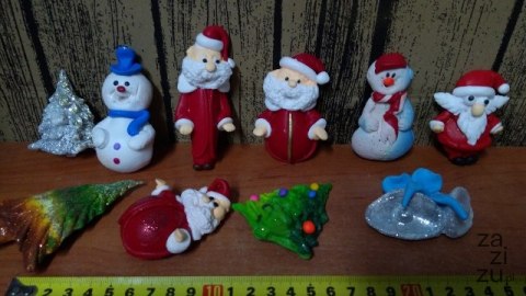Magnes 10szt BOŻE NARODZENIE Magnes 10szt BOŻE NARODZENIE