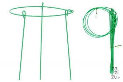 Podpora do roślin 5szt 28cm, koło 14cm Podpora do roślin 5szt 28cm, koło 14cm