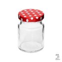 Słoik szklany 90ml. z wieczkiem 12szt TR-056