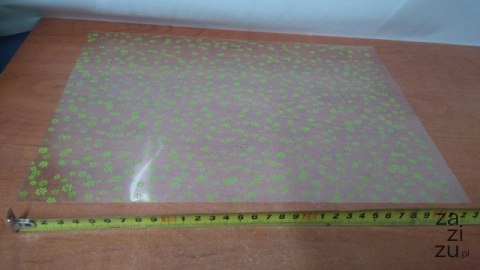 Worek celofan 25szt 25x35 ZIELONE KWIATY Worek celofan 25szt 25x35 ZIELONE KWIATY