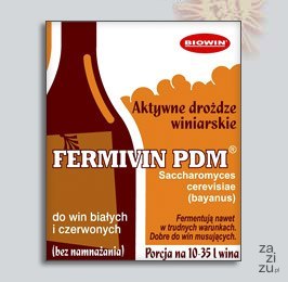 Drożdże winiarskie FERVIN PDM saszetka