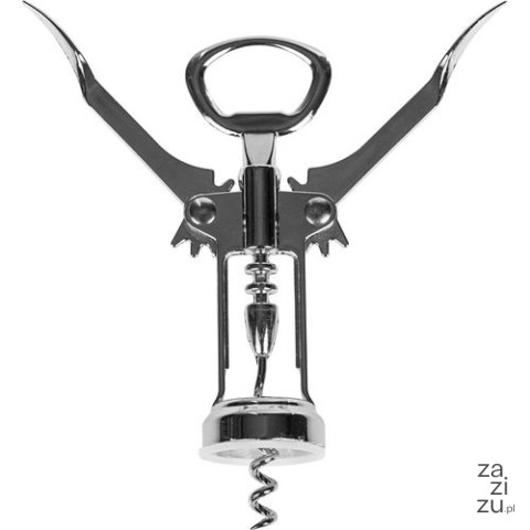 Korkociąg metalowy - podwójna dźwignia | 500209 Korkociąg metalowy - podwójna dźwignia | 500209