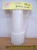 Kubki 200ml białe - 12szt.