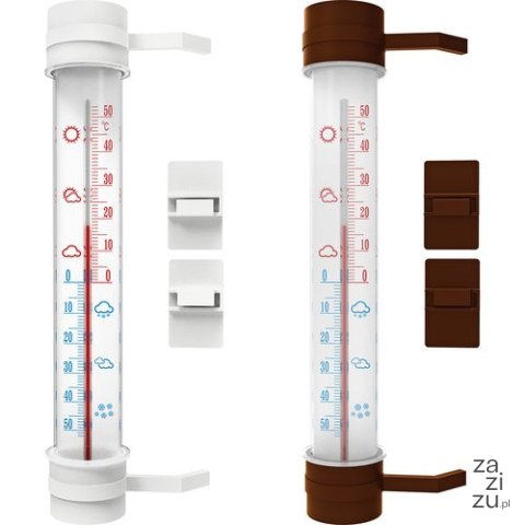 Termometr zaokienny duży 290/45mm | 020800