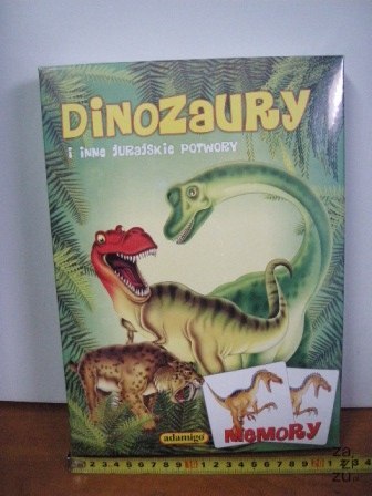Gra memory DINOZAURY Gra memory DINOZAURY