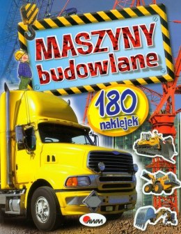 Maszyny budowlane + 180 naklejek