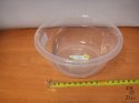 Miska plastikowa transparentna 1l | HOBO31173