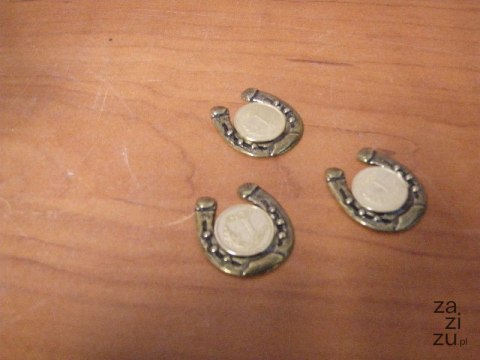 Podkowa z groszem 10szt. | 5436