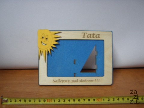 Ramka na zdjęcia 15x10 DLA TATY | P142 Ramka na zdjęcia 15x10 DLA TATY | P142