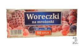 Woreczki na mrożonki 50 szt 22 x 35 cm