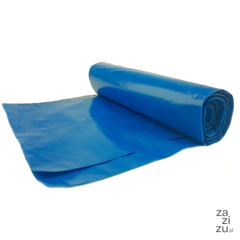 Worki na śmieci 120l A'25 niebieskie Worki na śmieci 120l A'25 niebieskie