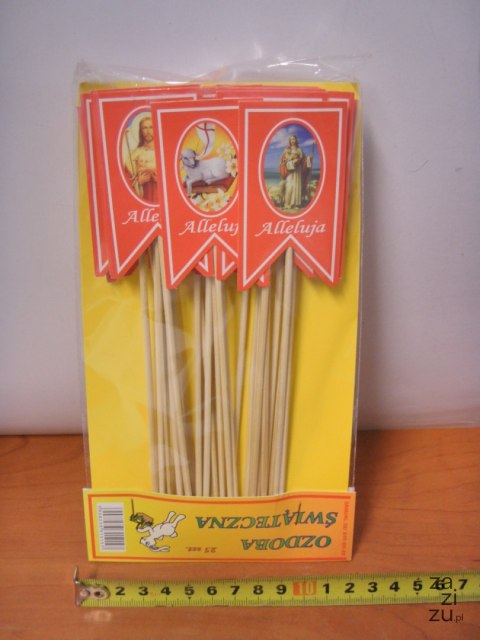 Chorągiewka 25szt. WIELKANOC