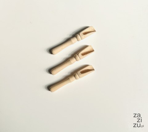 Łyżka czerpak szufelka z rączką 10szt / 10 cm L33 Łyżka czerpak szufelka z rączką 10szt / 10 cm L33
