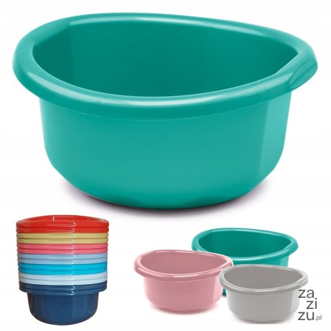 Miska plastikowa 11L głęboka okrągła 0313 Miska plastikowa 11L głęboka okrągła 0313