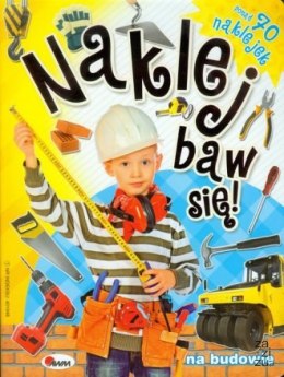 Naklej i baw się + 70 naklejek na budowie 509208