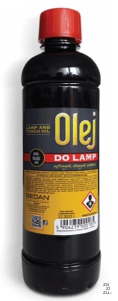 Olej do lamp 500ml parafinowy