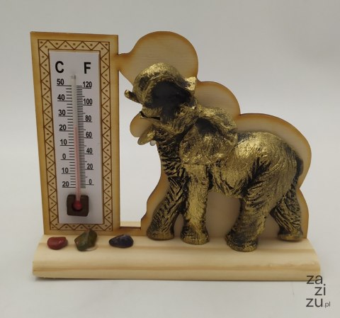 Słonik duży + termometr 11x13 cm NR70 Słonik duży + termometr 11x13 cm NR70