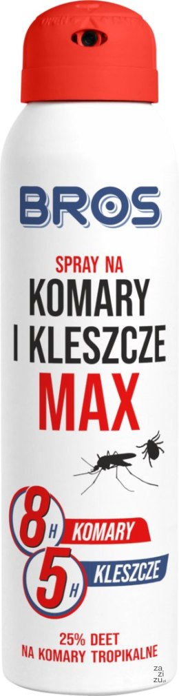 Spray na komary i kleszcze MAX 90ml