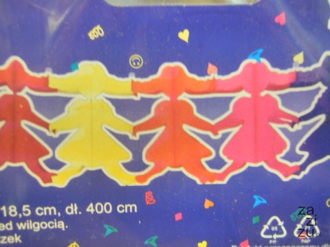 Girlanda papierowa DZIEWCZYNKA YL0055 Girlanda papierowa DZIEWCZYNKA YL0055
