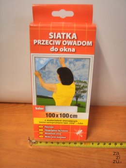 Siatka na okno 100x100 478/028 biała