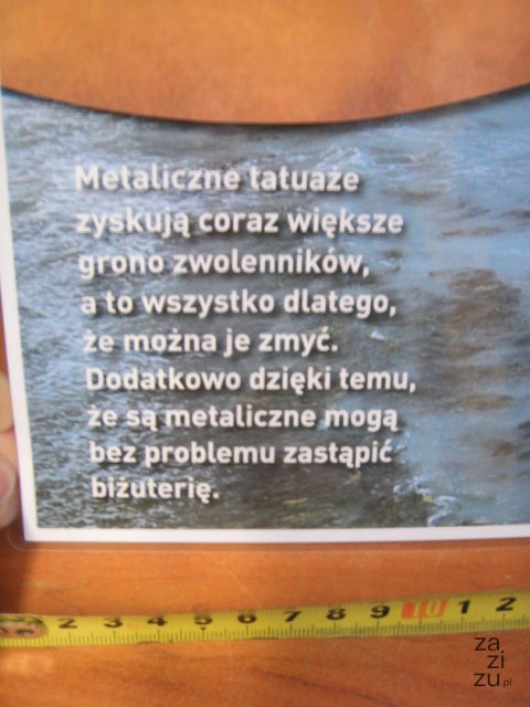 Tatuaż 12szt mały złoto-czarny 2295 FLASH TATTOO Tatuaż 12szt mały złoto-czarny 2295 FLASH TATTOO