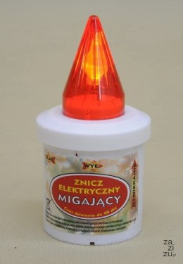 Znicz stożek migający 6673