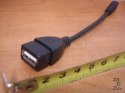 Kabel przejściówka micro USB Adaptor OTG Host USB 5szt 5149