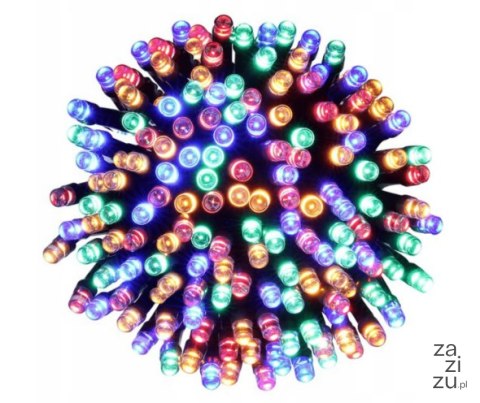 Lampki choinkowe 500led MULTI | 5571