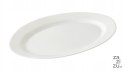 Półmisek owal 6szt. 36cm biała porcelana ELBA | 160-0030