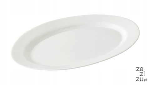 Półmisek owal 6szt. 36cm biała porcelana ELBA | 160-0030