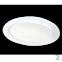 Półmisek owal 6szt. 36cm biała porcelana ELBA | 160-0030