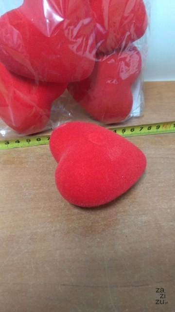 Serce styropianowe 6szt. ZAMSZ 8cm | ZS-08 Serce styropianowe 6szt. ZAMSZ 8cm | ZS-08