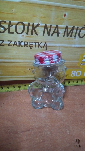Słoik 80ml MIŚ 24szt. | DAN3474 Słoik 80ml MIŚ 24szt. | DAN3474