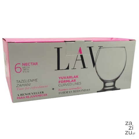 Szklanki 6szt. do soku 280ml | ARTNEC14 Szklanki 6szt. do soku 280ml | ARTNEC14